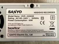 Sanyo DVR H200 XE DVR