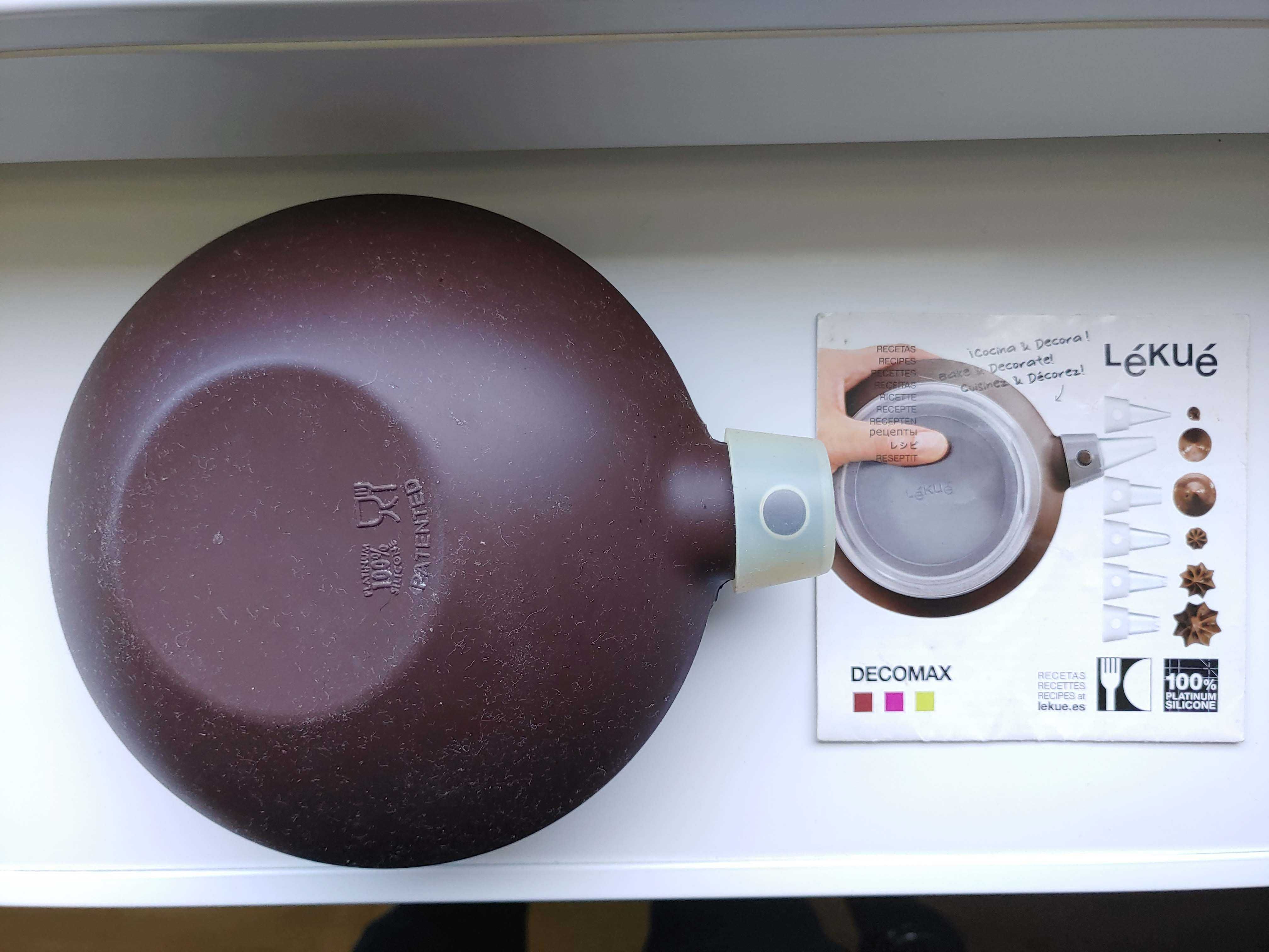 saco de pasteleiro Lékué Decomax com 6 Ponteiras