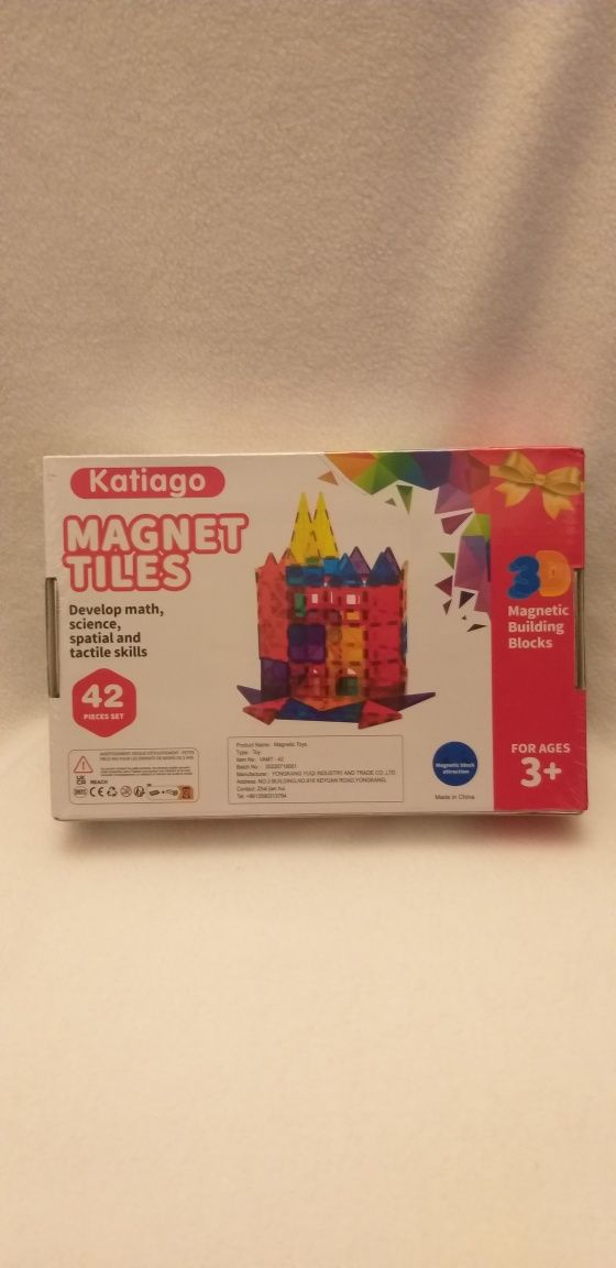 Sprzedam klocki magnetyczne 42 3d firmy  Katiago