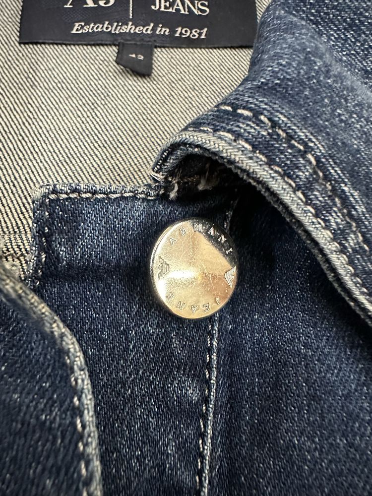 Джинсовая куртка Armani Jeans оригинал