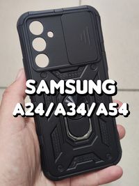 Чехол противоударный на Samsung A24 A34 A54 протиударний чохол шторка