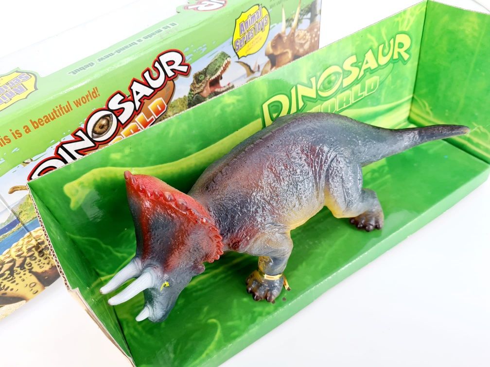 Miękka figurka Dinoazura duży Dinozaur nowy zabawki