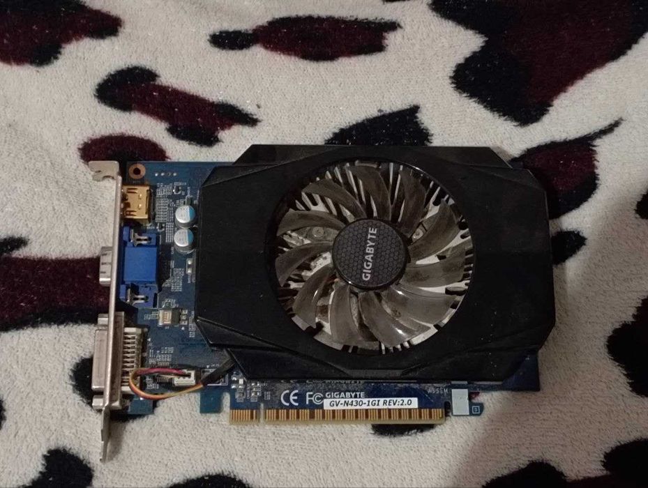 Продам Видеокарту Gigabyte Nvidia GT-430 1GB