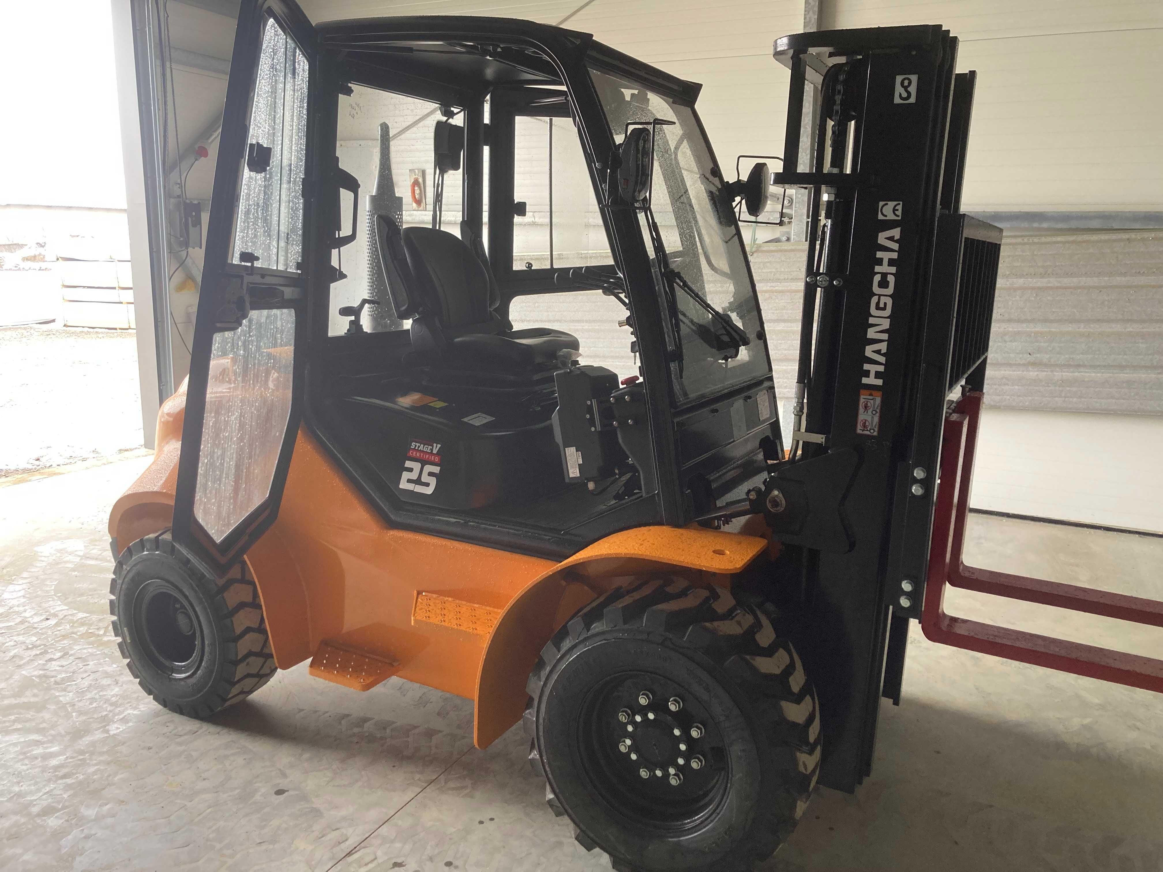 Wózek Widłowy Terenowy HANGCHA CPCD35-XW98E-RT2 2500 kg !! OD RĘKI !!