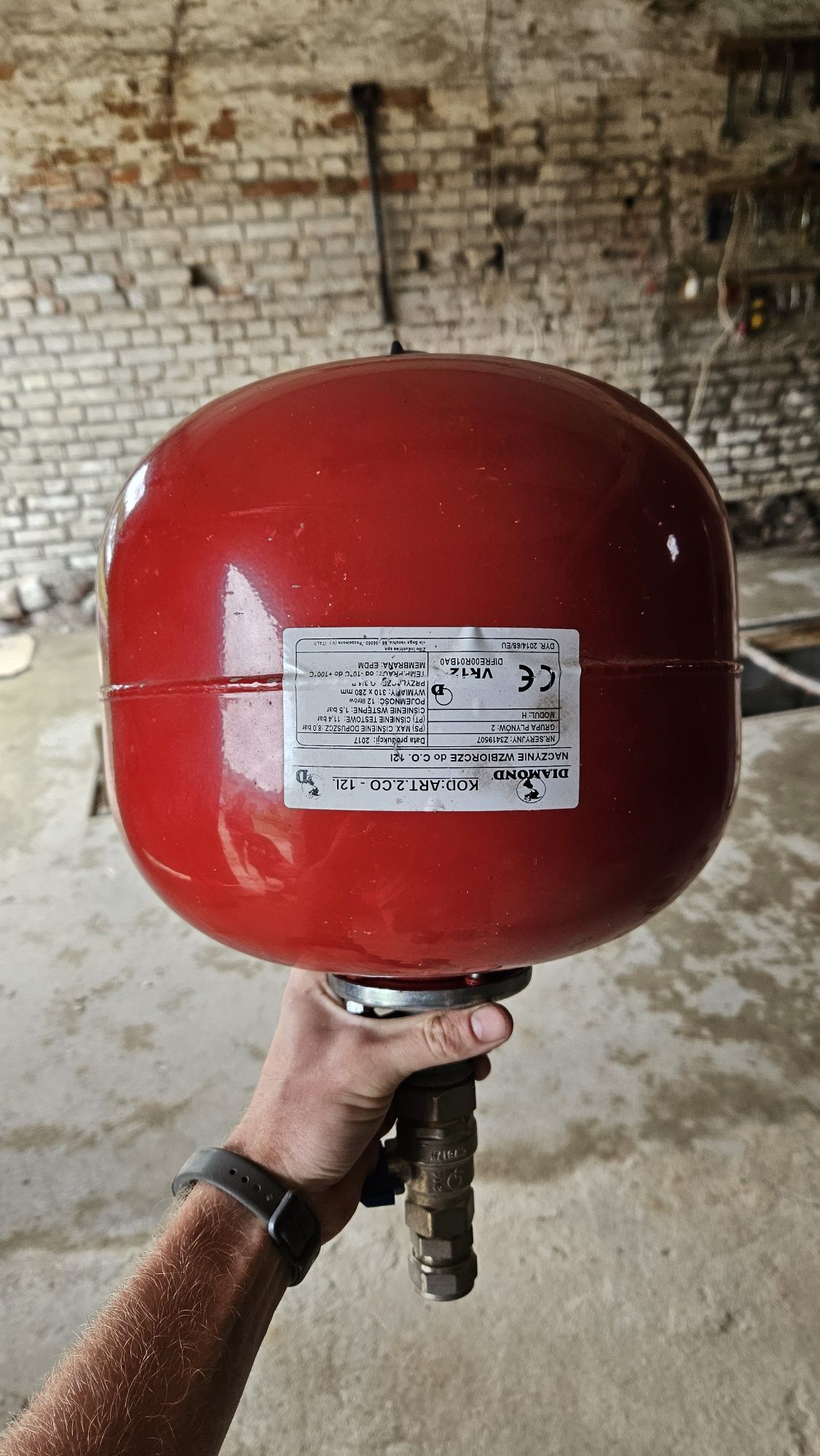 naczynie wzbiorcze c.o. Diamond 12 l
