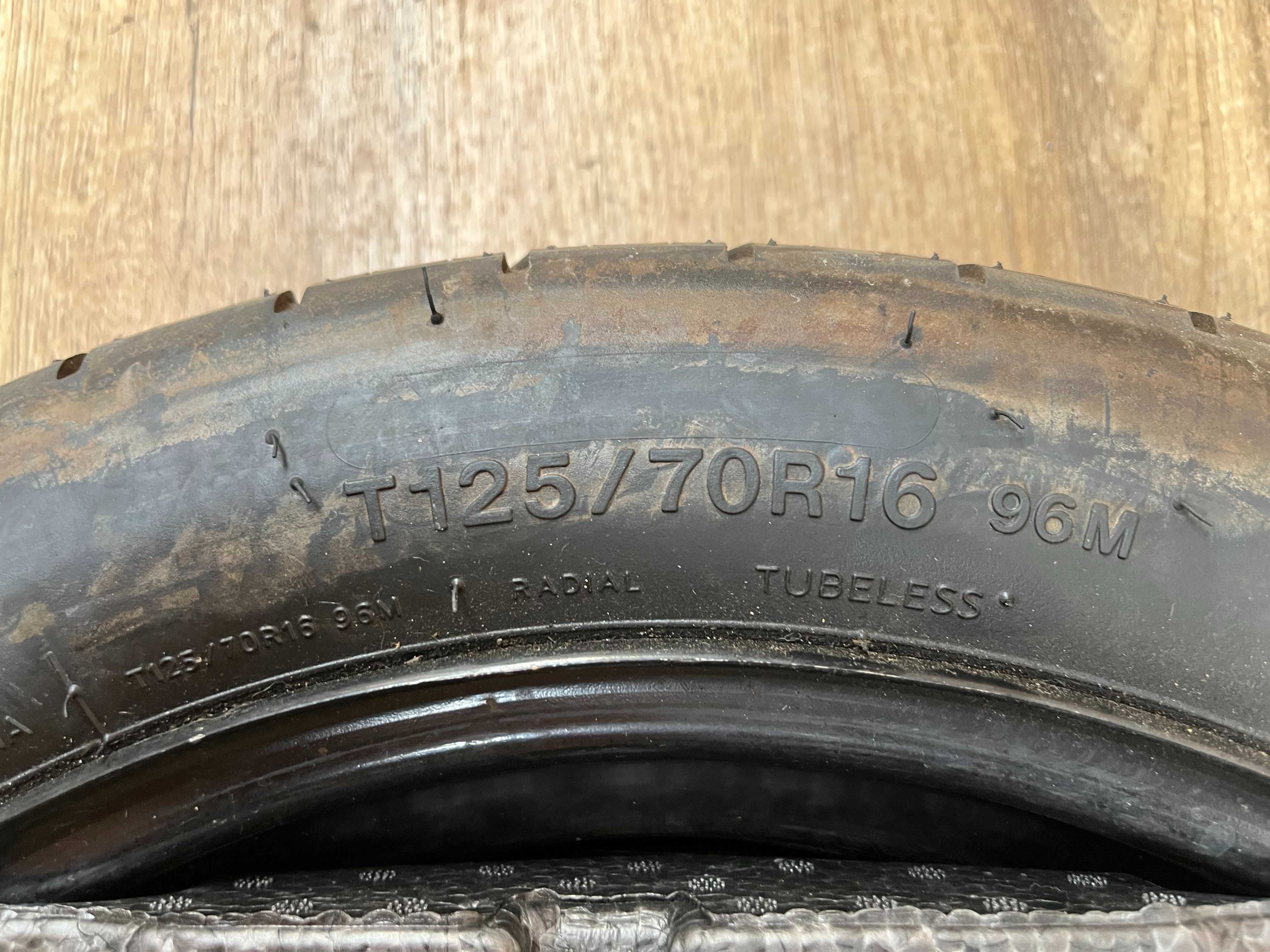 Koło dojazdowe Volkswagen/ Seat 125/70/R16