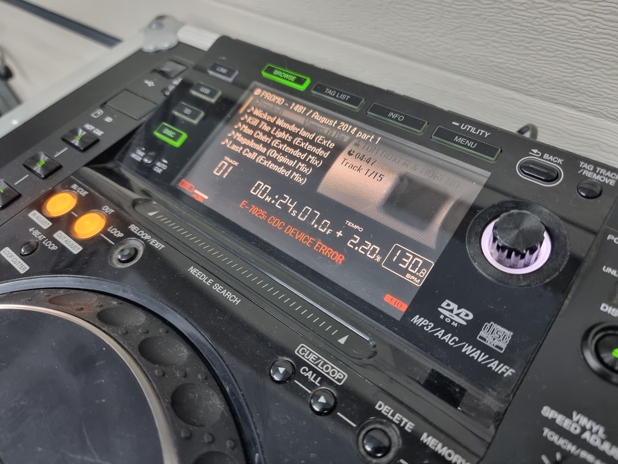 Pioneer CDJ 2000 ostatnia sztuka uszkodzony