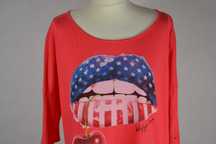 TOMMY HILFIGER Koszulka Bluzka Damska Oversize L Oryginalna Super Stan