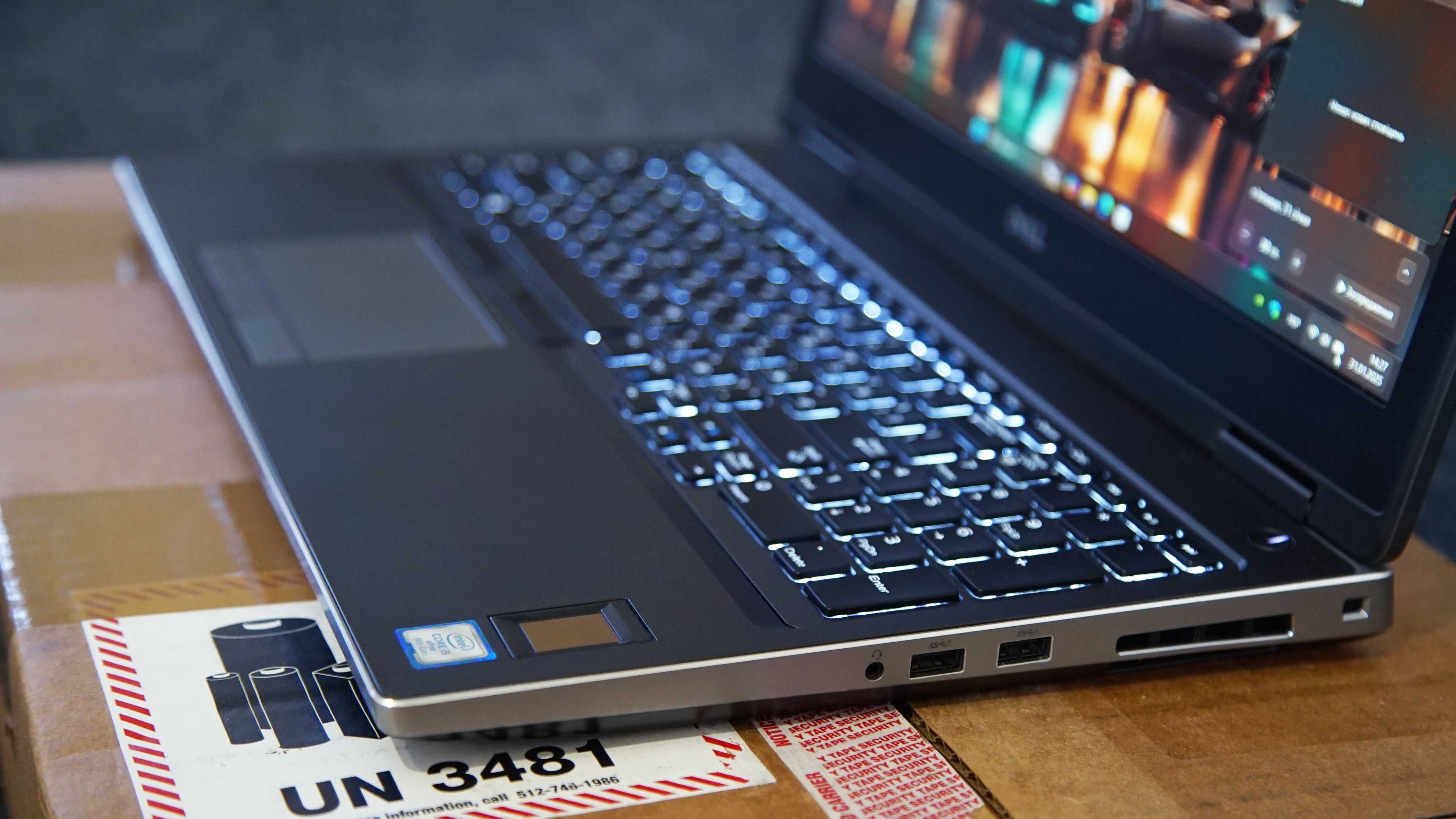 Потужний Dell 9gen.\ 32gb \ 512gb SSD \ nVidia Quadro T2000 Підсвітка