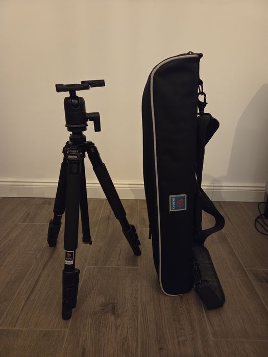 Statyw Benro A-350 EX + głowica BH-1 + pokrowiec