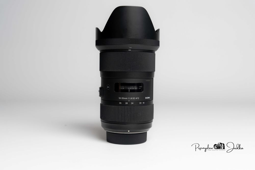 Sigma A 18-35 mm f/1.8 DC HSM Art Nikon igła | komplet | faktura