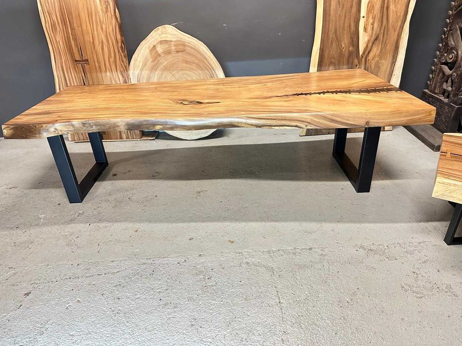 Stół drewniany monolit Suar unikat 300cm