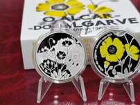 Moedas 2 EUROS e PRATA PROOF, comemorativas