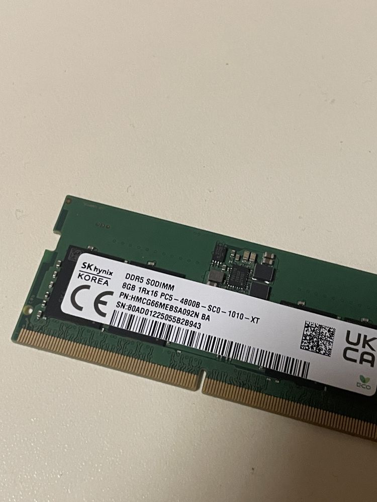 Оперативна памʼять DDR5 SK hynix 16GB