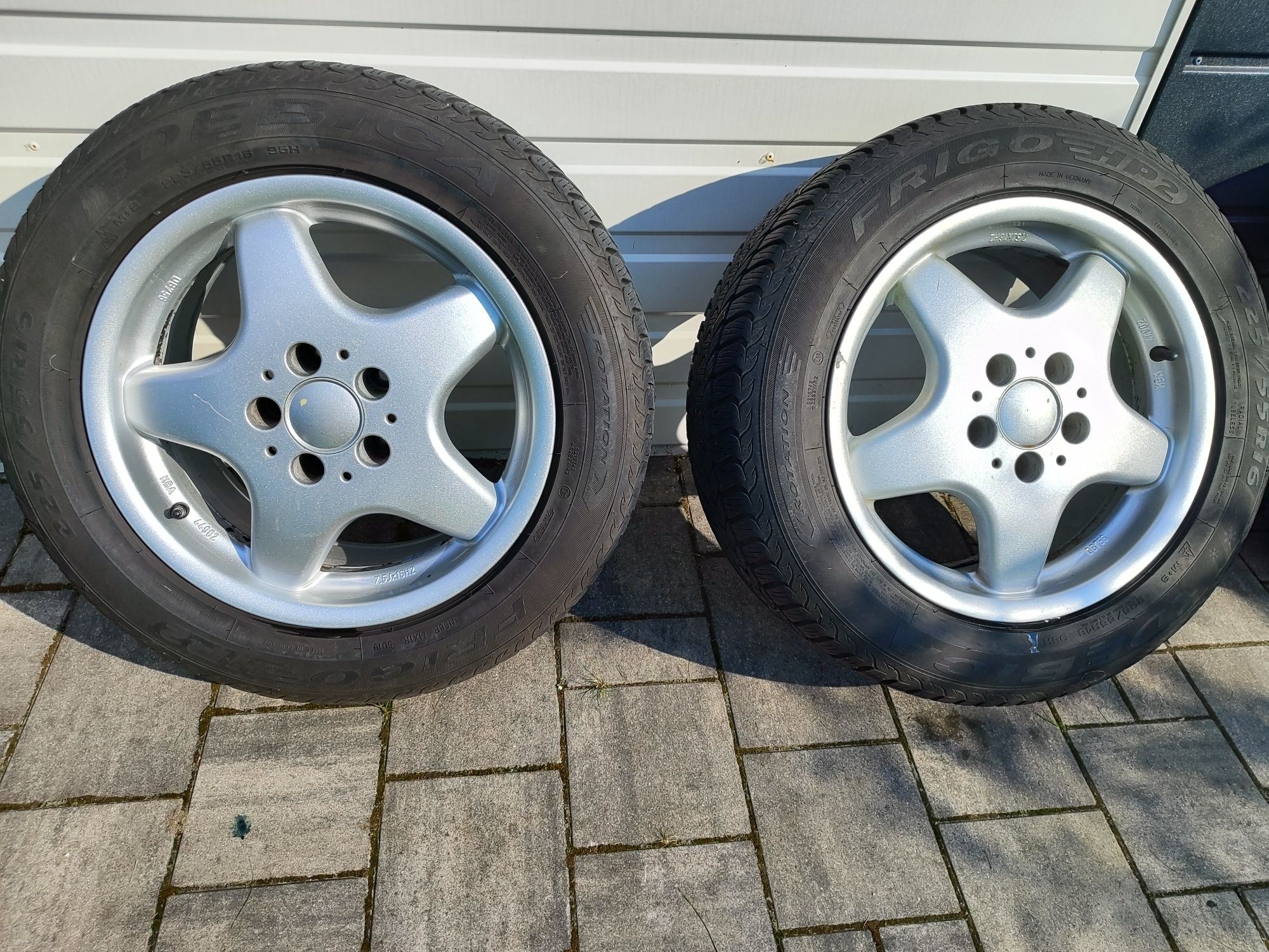Felgi ARTEC oryginalne Mercedes 16 5x112