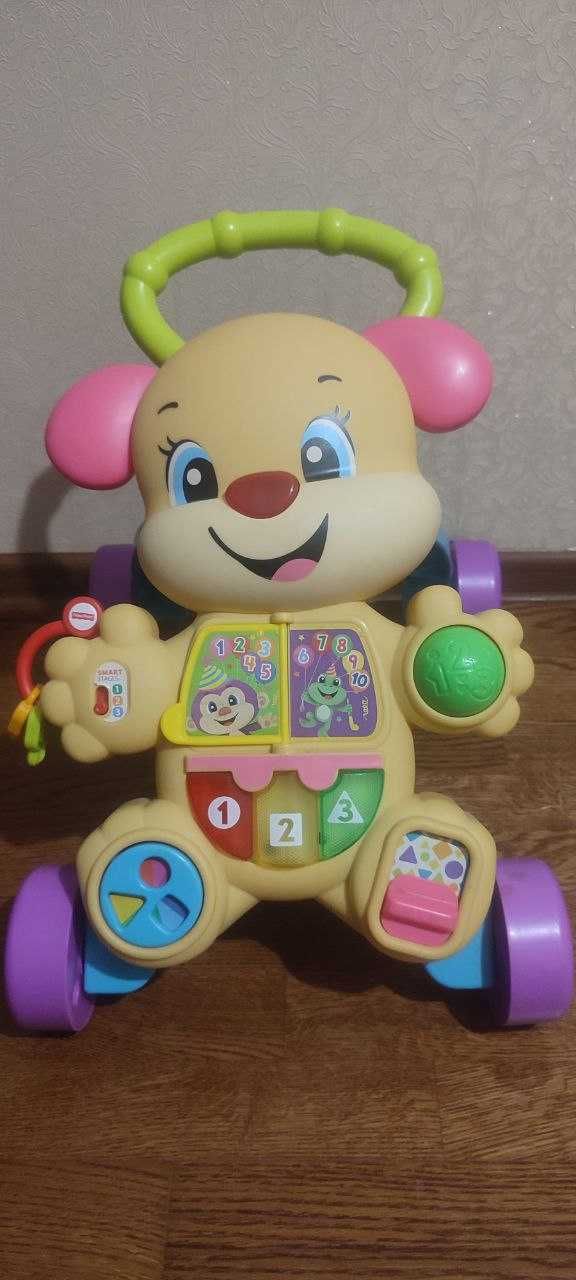 Ходунки - штовхач Fisher-Price Розумне цуценя