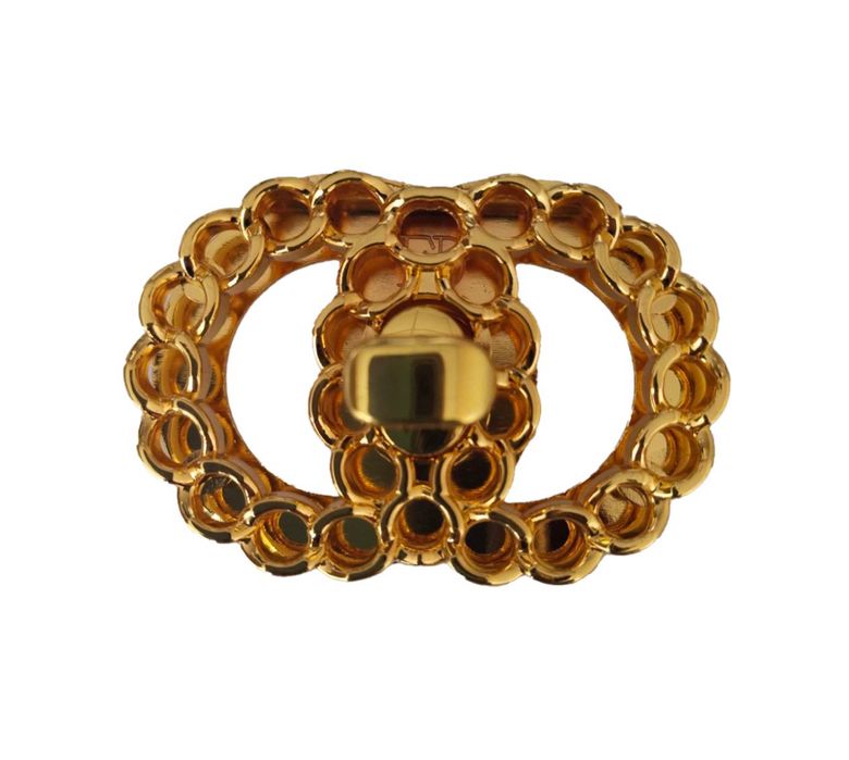 Замок на сумку пряжка Chanel Шанель 54х36мм.