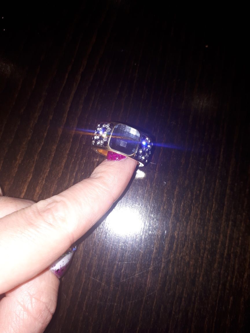 Pierścionek r. 7 (17mm) stal chirurgiczna