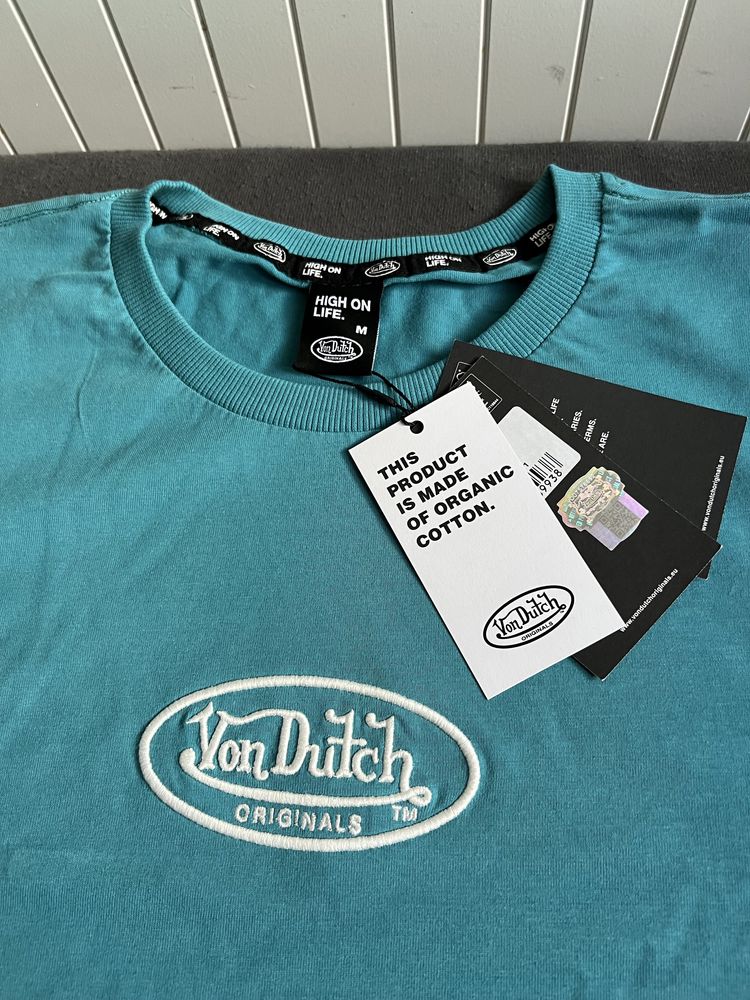 Koszulka Von Dutch Lennie center logo tee Nowa z metką