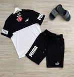 США Літні чоловічі спортивні костюми Puma Power Colorblock Оригінал XL