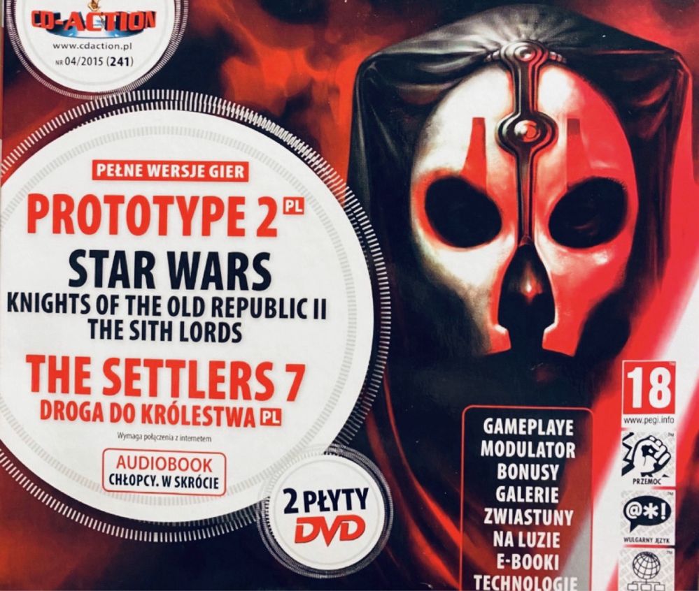 PC CD-Action 2x DVD nr 241: Prototype 2, Star Wars