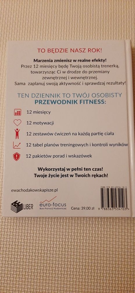 Rok z Ewą Chodakowską - Twój dziennik fitness