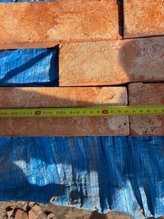 Płytki loft z cegły – cięte z góry i dołu, Promocja 60 zł za 1m2