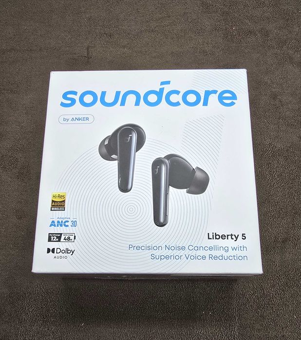 Słuchawki bezprzewodowe (TWS) SOUNDCORE Liberty 5 Czarny