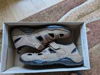 Buty- sandały męskie, nowe, skóra 41, Go Soft