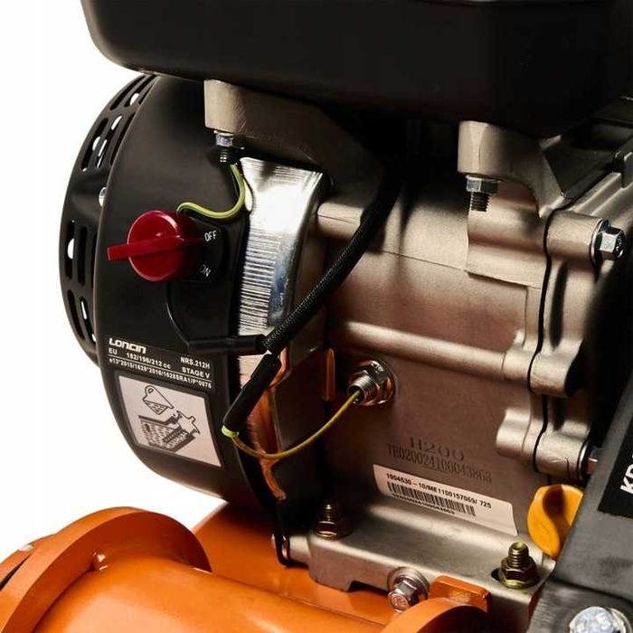 Zagęszczarka ubijarka gruntu LONCIN 7HP 60kg z gumą KD1197
