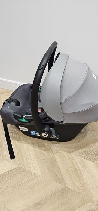 Дитяче автокрісло автолюлька Tutis Elo lux i size grey