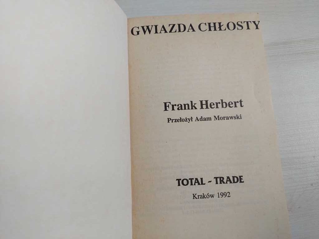Gwiazda chłosty Frank Herbert 1992 rok