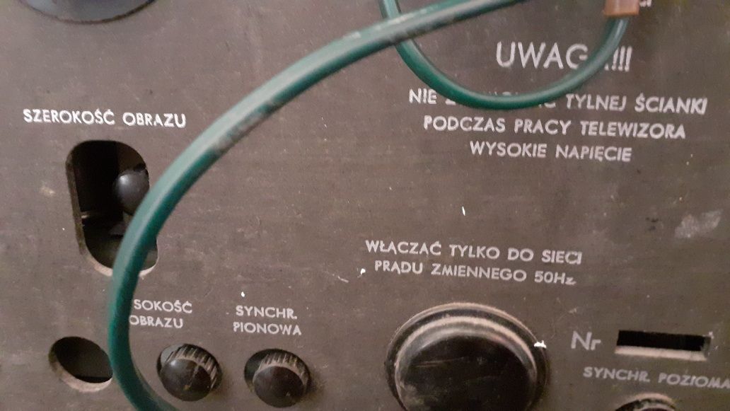 WISŁA - odbiornik telewizyjny - 1957