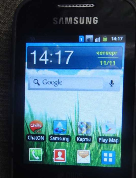 Продам недорого смартфон Samsung GT-S5302 (2 СИМ карты)