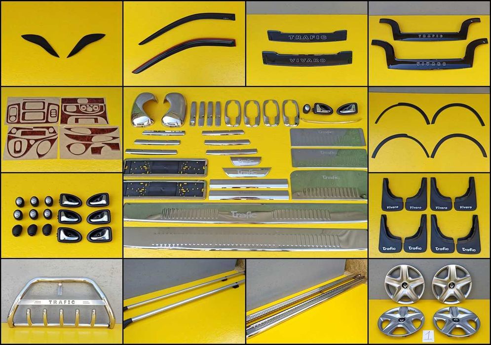 Кронштейн Рамка для ПТФ на Opel Vivaro Renault Trafic Трафик 01-14р