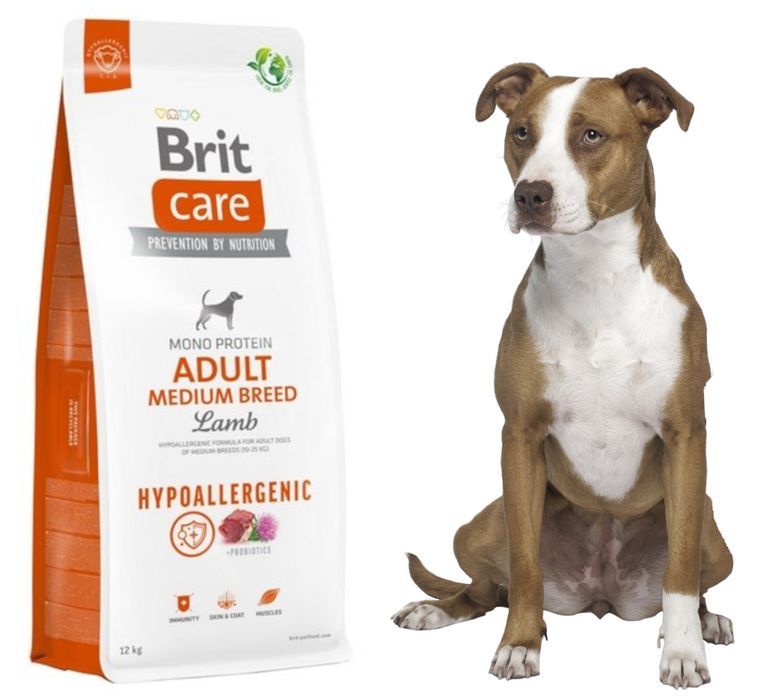 Brit Care Hypoallergenic Adult Medium Lamb 12kg