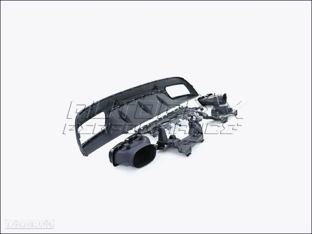 Difusor Traseiro Mercedes C W205  AAP39755