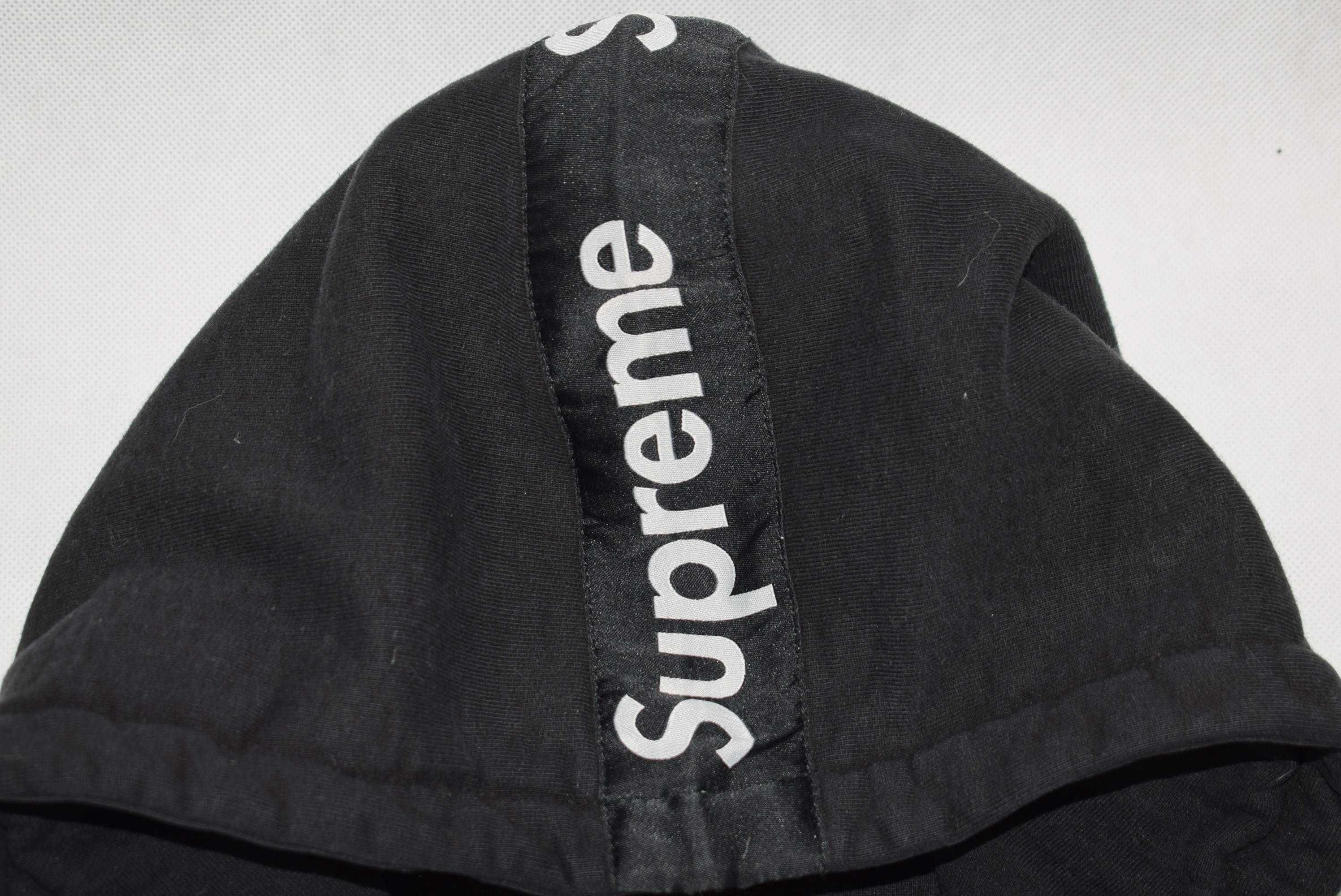 Supreme oryginalna gruba bluza hoody zip L