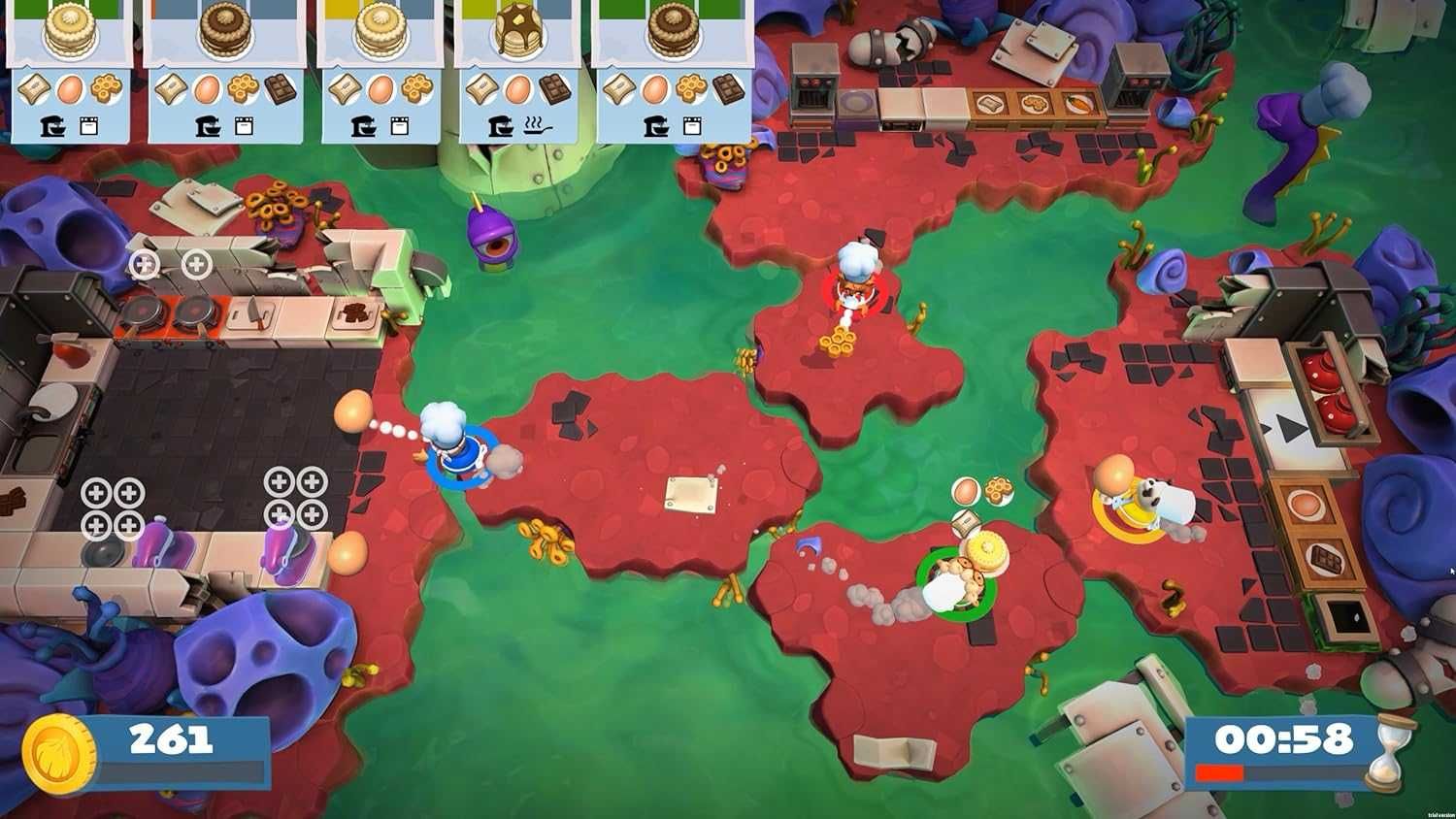 Overcooked + Overcooked 2 PS4 PS5 - zestaw świetnych gier na dwóch!!