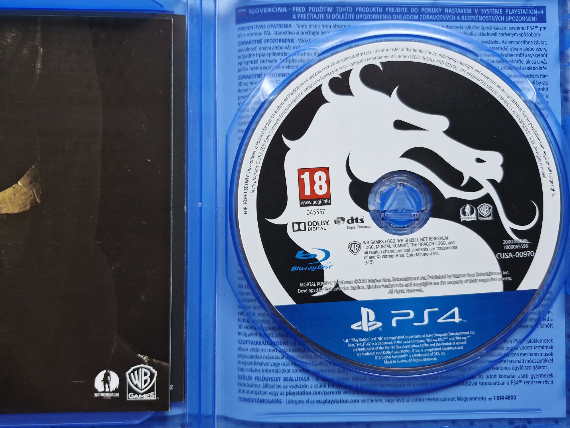 Mortal Kombat X gra na PS4