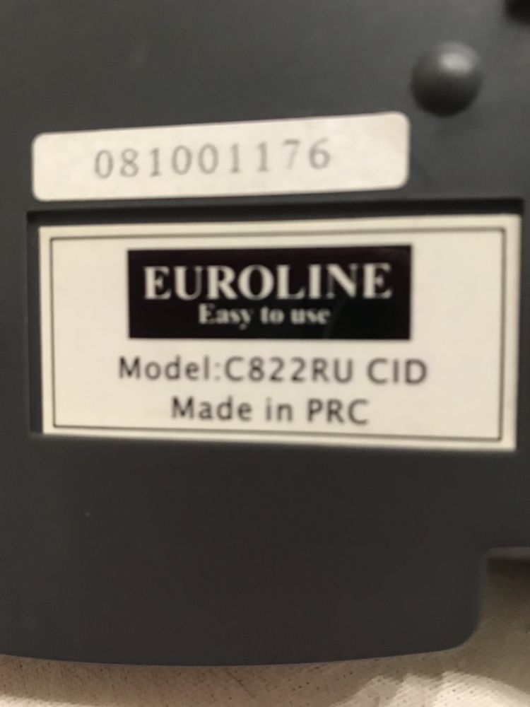 Стаціонарний телефон (EUROLINE)