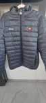 Ellesse kurtka męska z kapturem Lombardy Padded Jacket czarna M