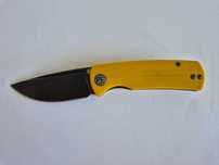 Nóż składany Petrified Fish Beluga Mini Yellow