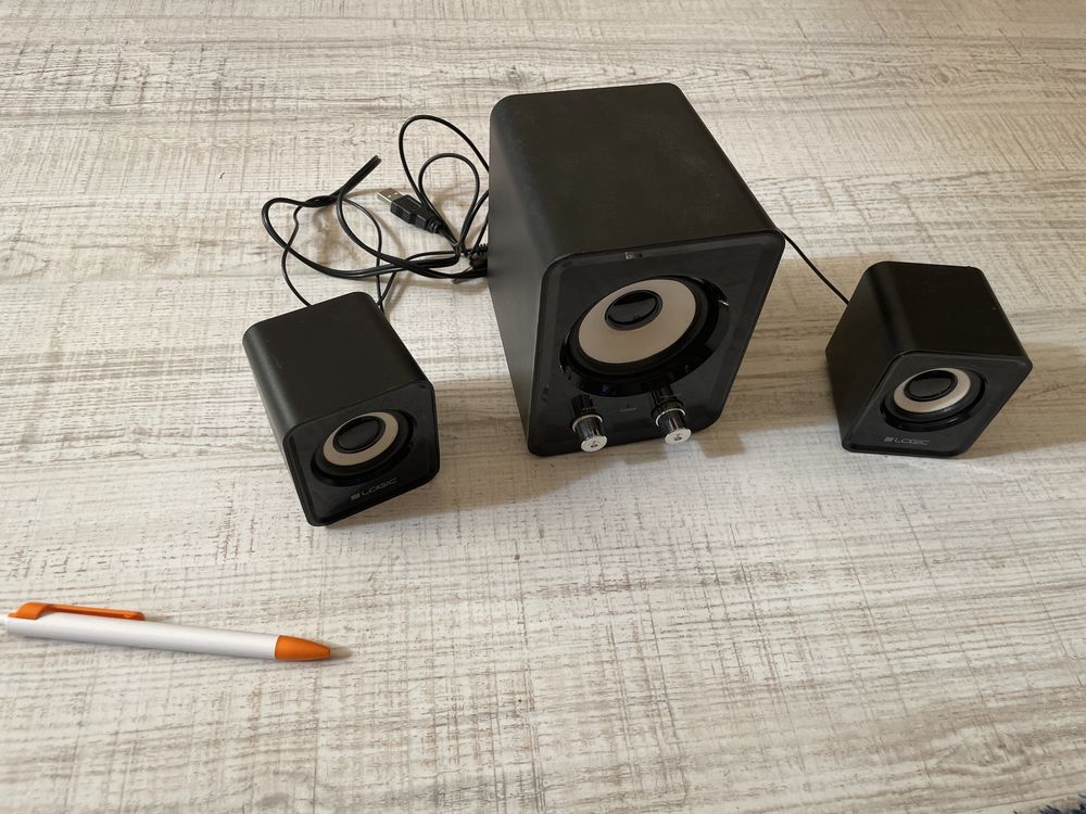 Zestaw głośników Logic LS-20 black
