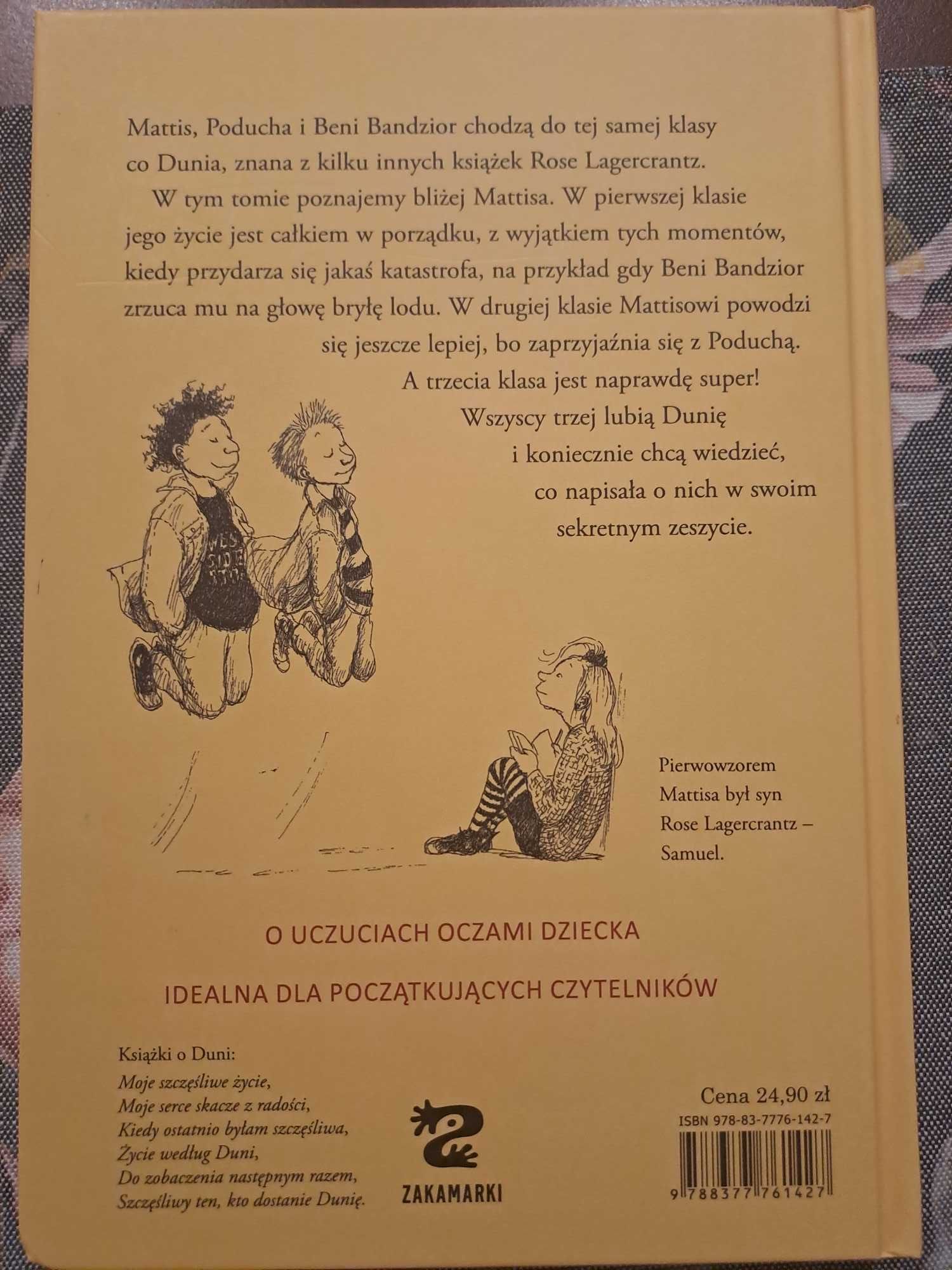 Książka Mattis i jego przygody w pierwszej, drugiej i trzeciej klasie