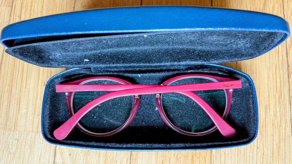 Damskie okulary VOGUE VO5167 - oprawki 50mm, soczewki do dali, etui