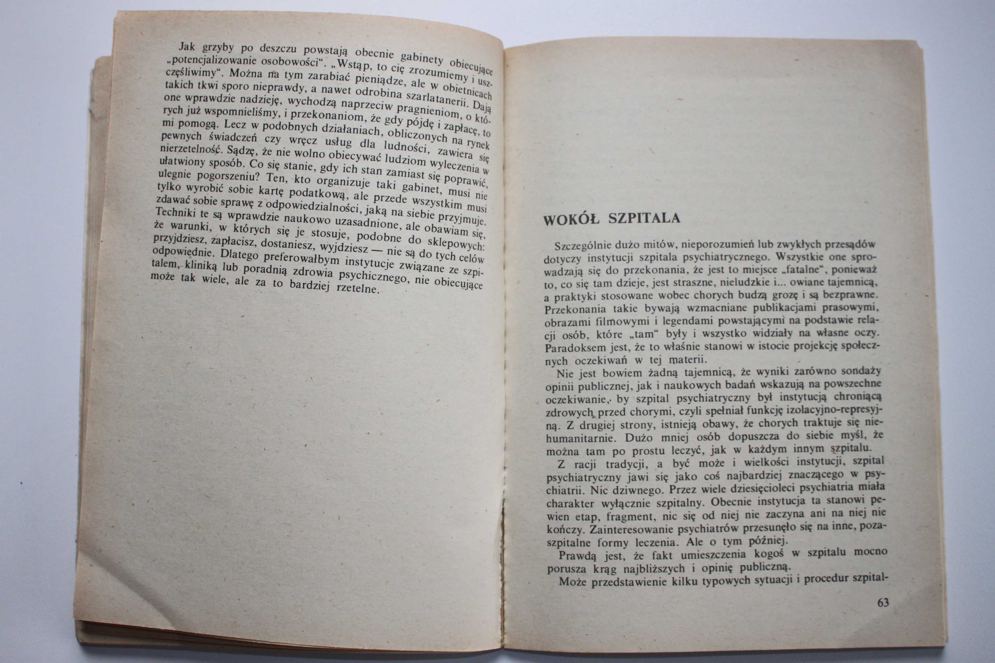 książka "Psychiatria bez mitów" - Edward Krzemiński