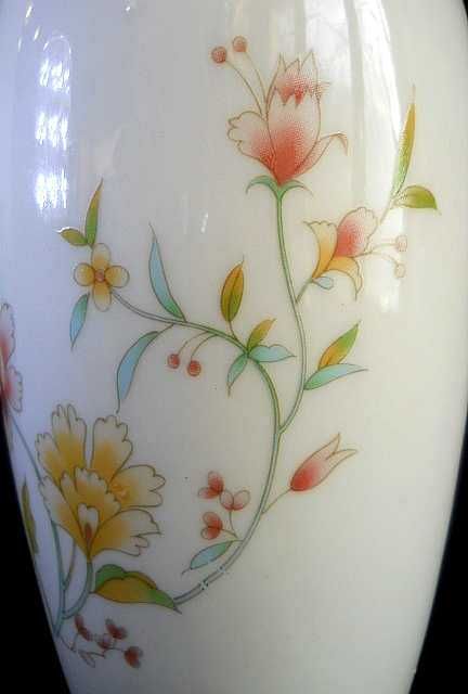 Винтажная фарфоровая Японская ваза