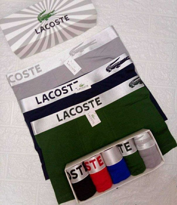 Чоловіча білизна/труси Lacoste. Мужское белье/боксеры Лакоста