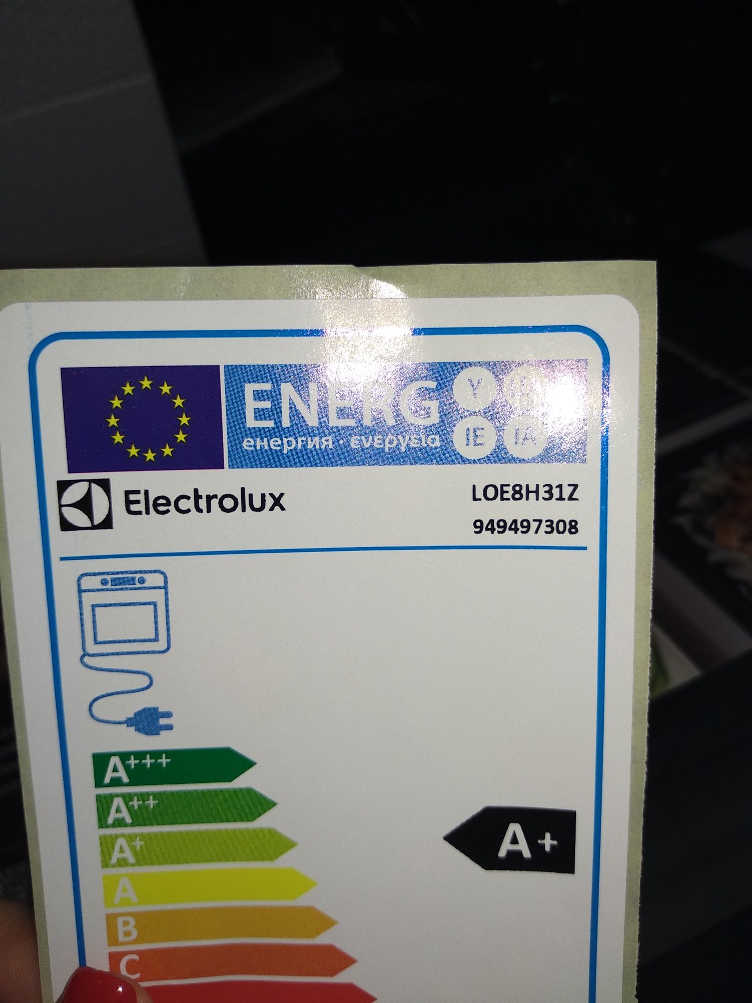 Piekarnik Electrolux LOE8H31Z Elektryczny Czarny A+